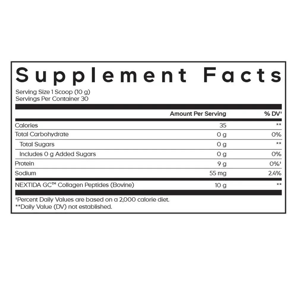 Product image for GLP-1 Collagen Peptides Powder.