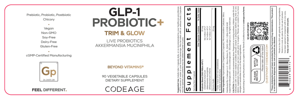 Product image for GLP-1 Probiotic+.