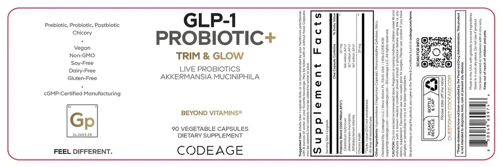 Product image for GLP-1 Probiotic+.