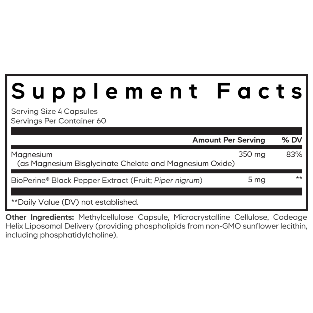 Product image for Liposomal Magnesium Glycinate.