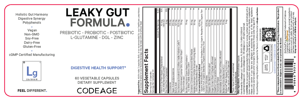 Product image for Leaky Gut Formula.