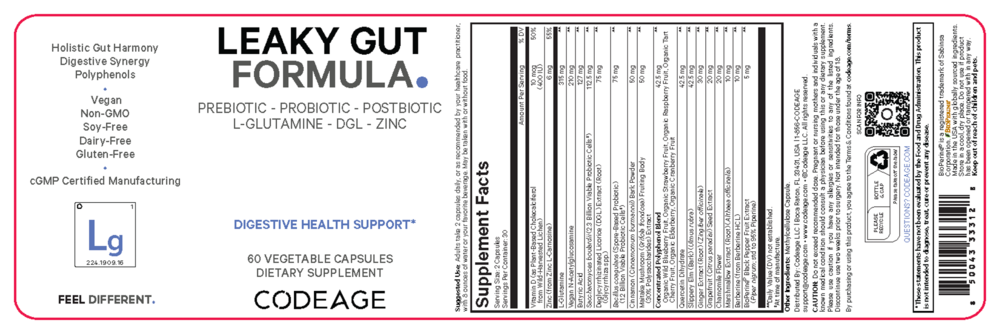 Product image for Leaky Gut Formula.
