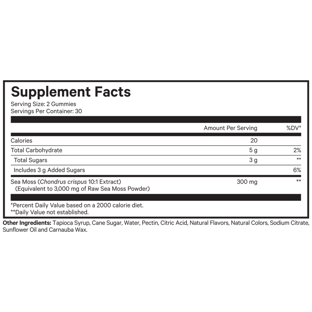 Product image for Sea Moss.