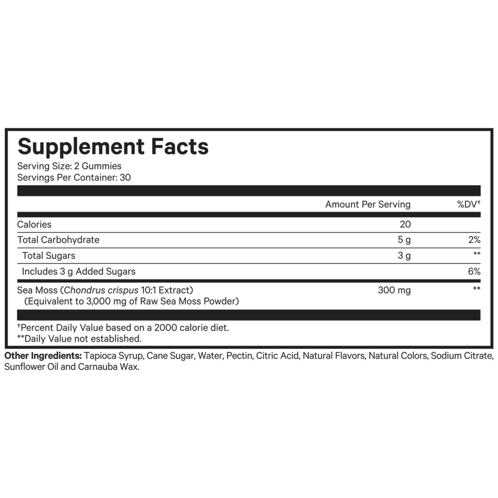 Product image for Sea Moss.