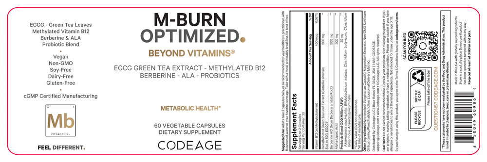 Product image for M-Burn Optimized.
