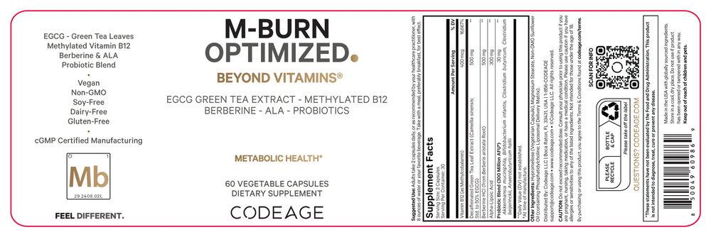 Product image for M-Burn Optimized.