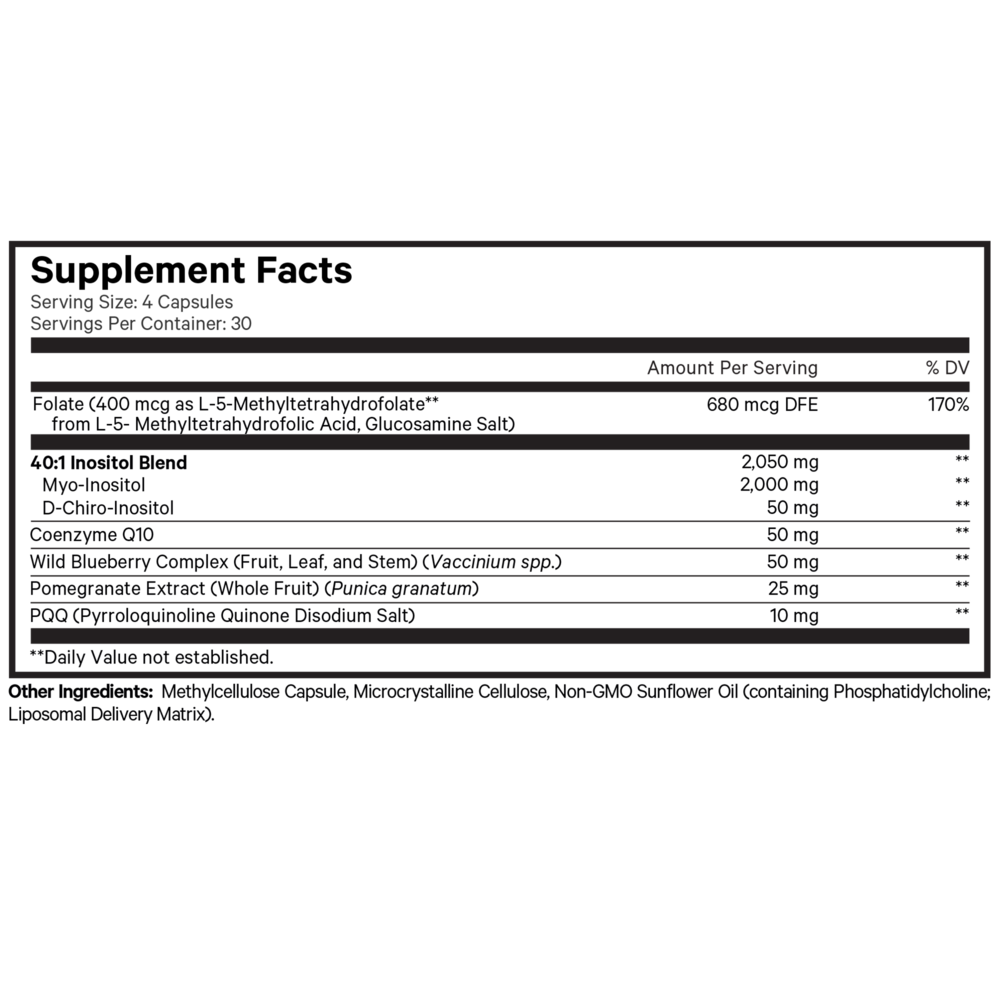 Product image for PQQ Ovarian Harmony+.