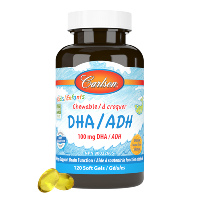 Kid's Chewable DHA, orange
