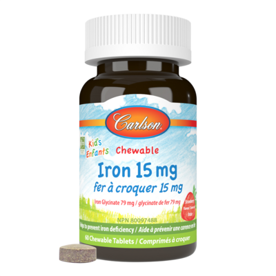 Kids Chewable Iron 15mg 30 tablets