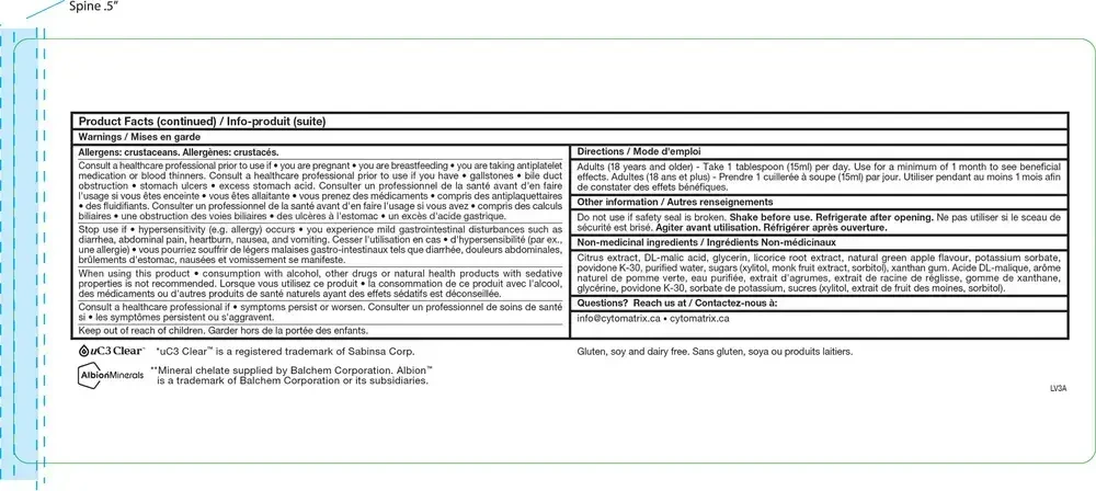 Product image for Joint Matrix Liquid.
