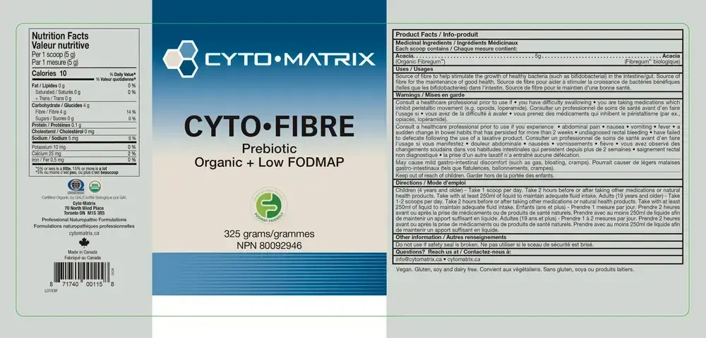 Product image for Cyto-Fibre - Powder.