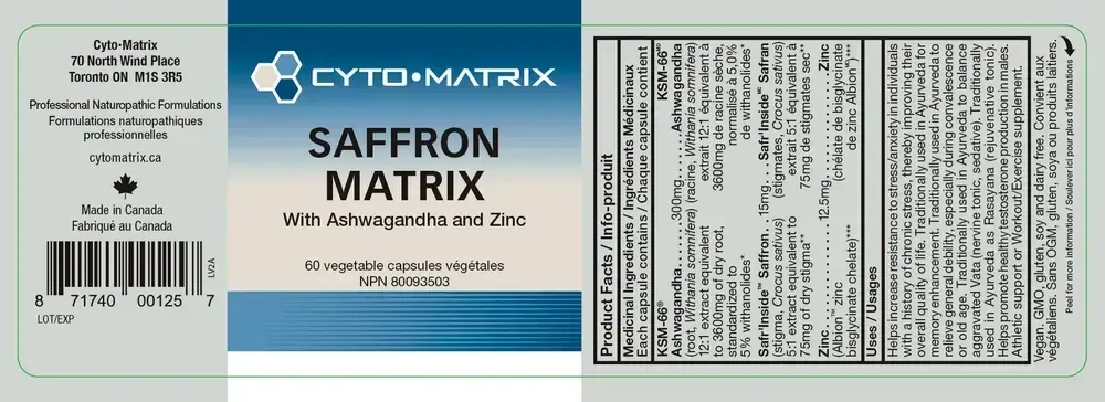 Product image for Saffron Matrix.