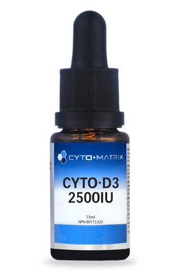 Cyto-D3 Drops 2500IU - MCT Base product image