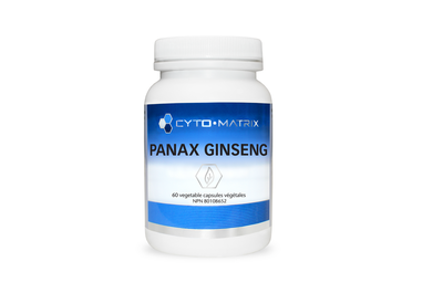 Product image for Panax Ginseng (60 capsules). Discontinued.
