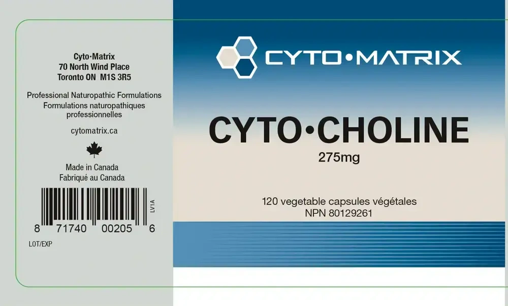 Product image for Cyto-Choline 275 mg.