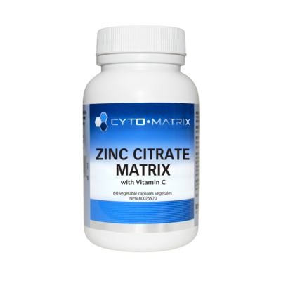 Zinc Citrate Matrix 60 capsules