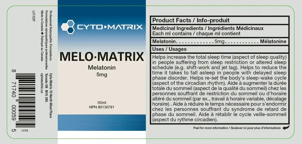 Product image for Melo-Matrix.