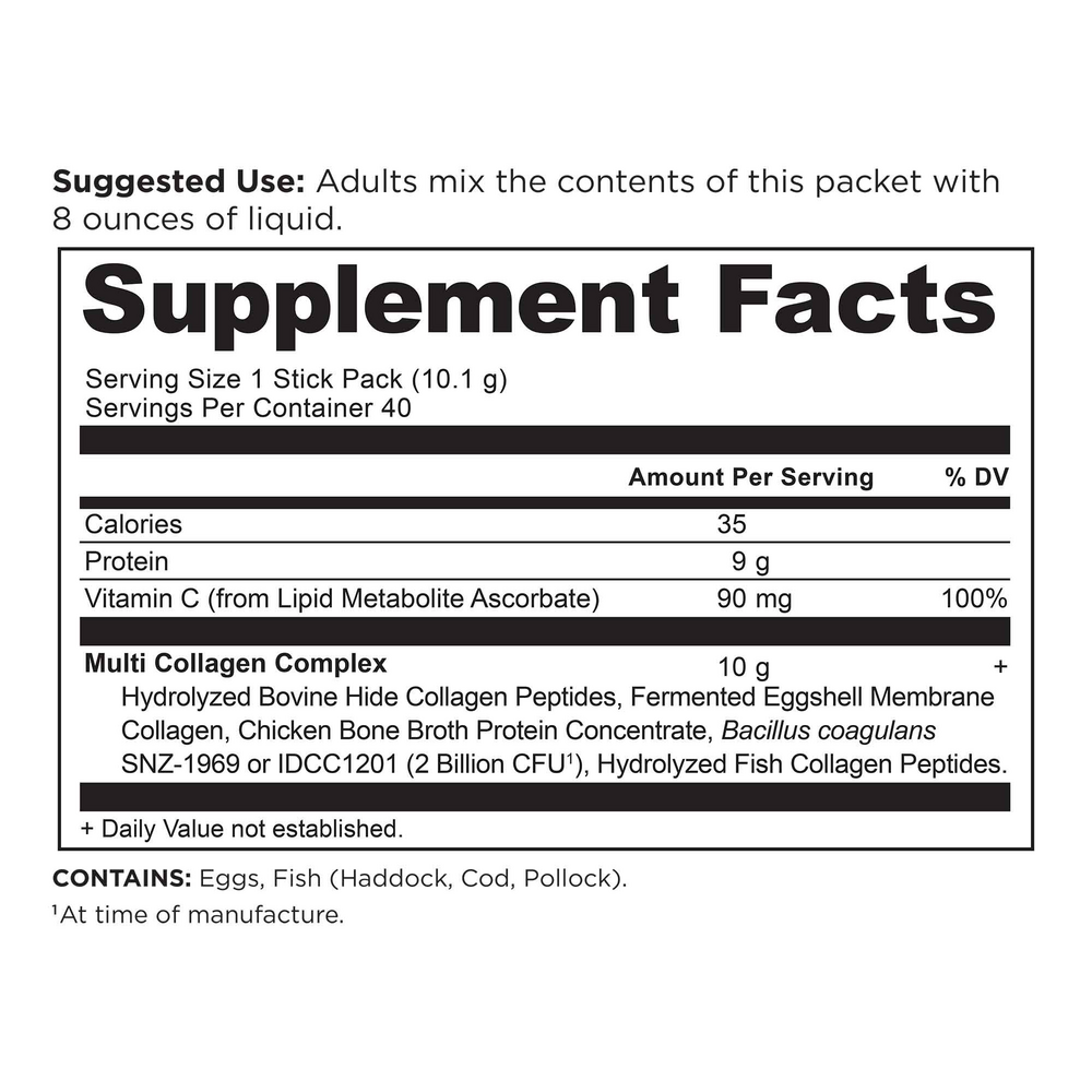 Product image for Multi Collagen Protein Stick Packs, Unflavored.