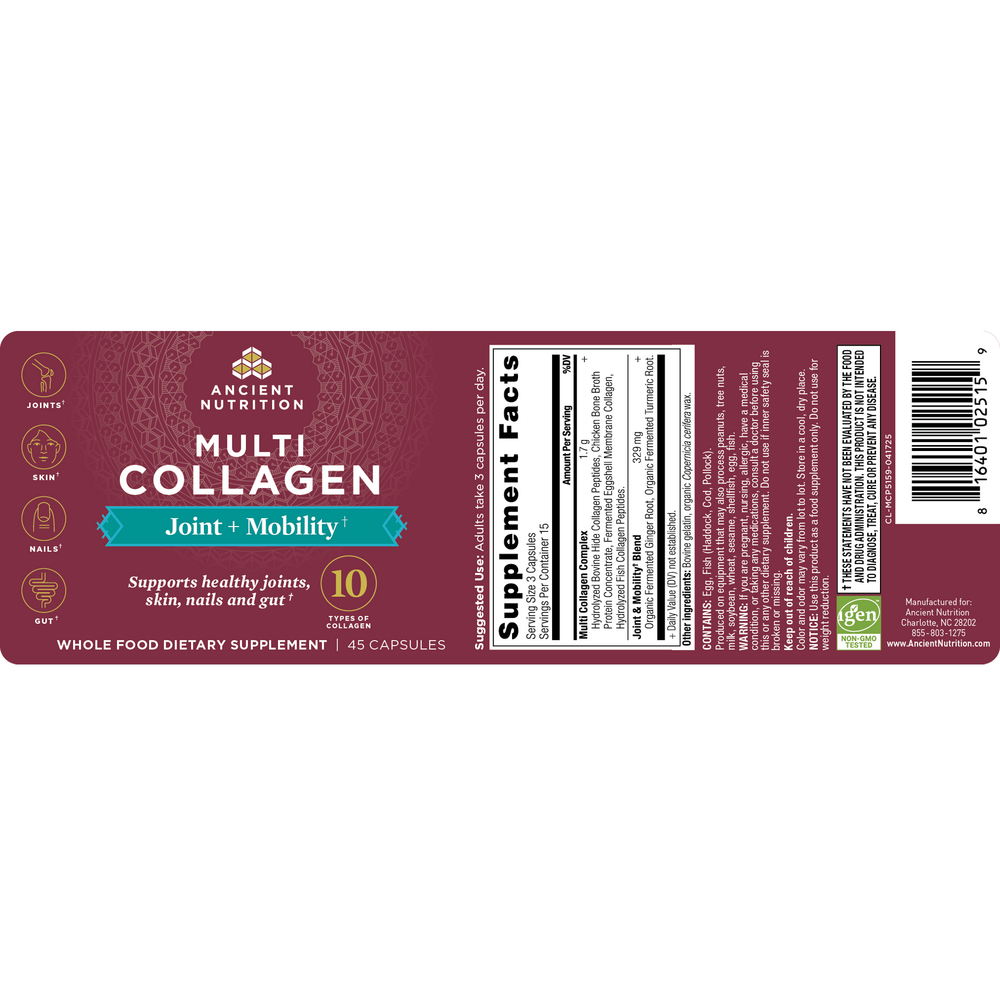 Product image for Multi Collagen Capsules Joint + Mobility.