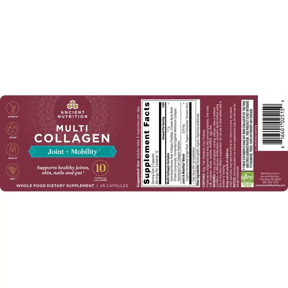 Product image for Multi Collagen Capsules Joint + Mobility.