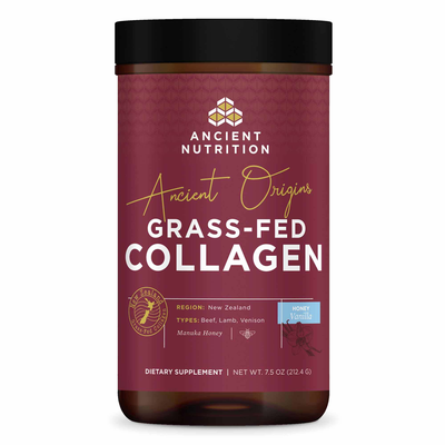 Ancient Origins Grass-Fed Collagen Honey Vanilla 212.4 Grams