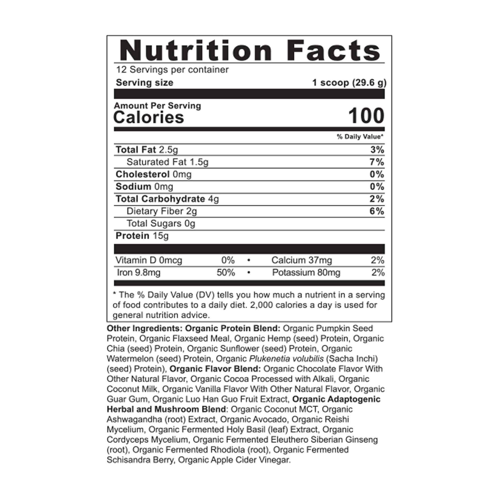 Product image for Plant Protein+ Chocolate.