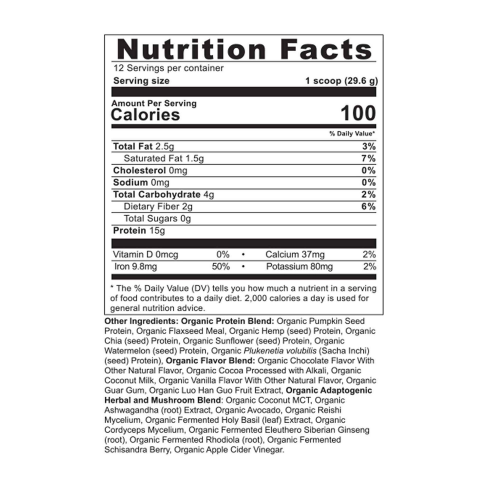 Product image for Plant Protein+ Chocolate.