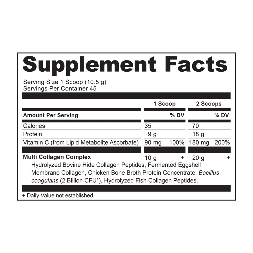 Product image for Multi Collagen Protein Vanilla.