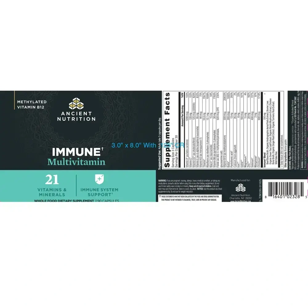 Product image for Immune Multivitamin.