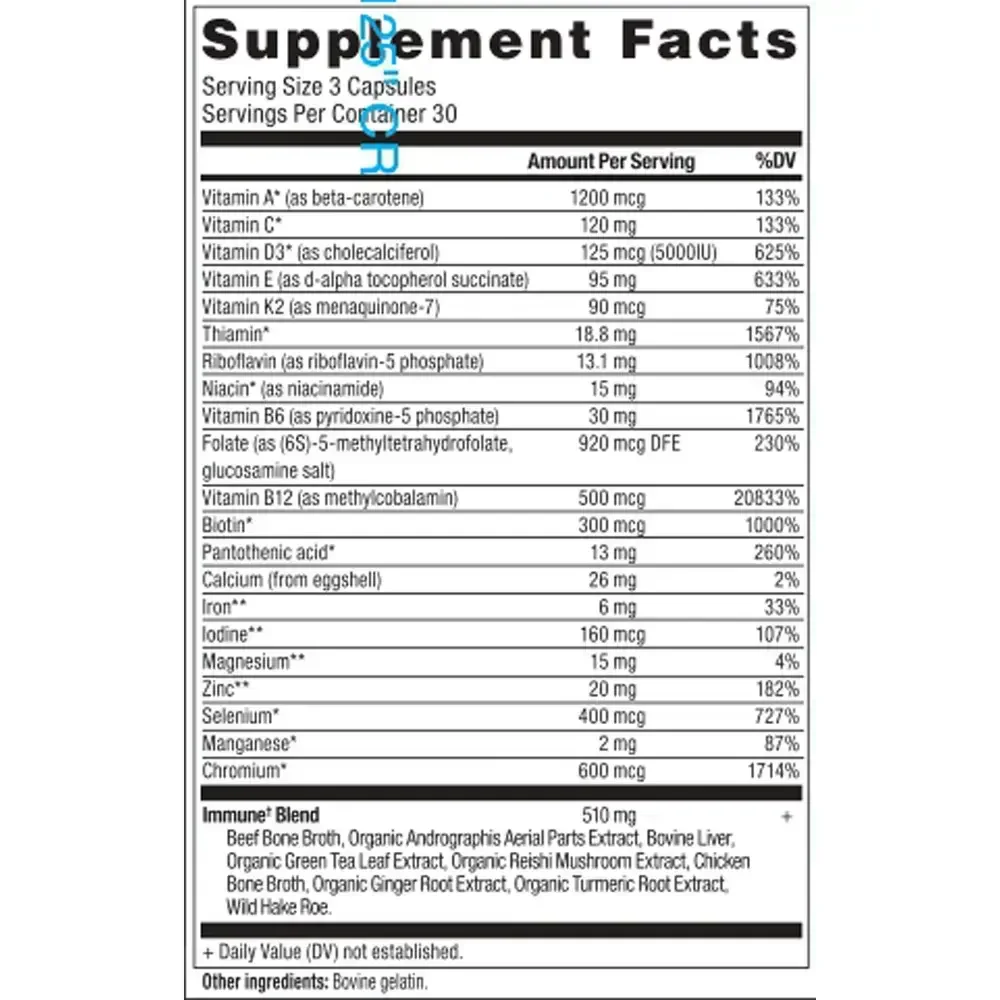 Product image for Immune Multivitamin.
