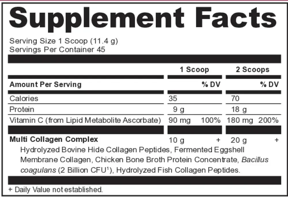 Product image for Multi Collagen Protein Strawberry Lemonade.