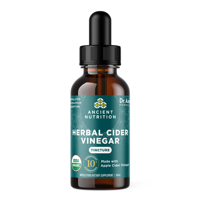 Organic Herbal Cider Vinegar Tincture 60 Milliliters