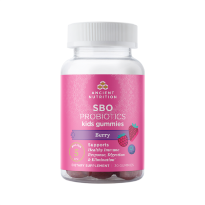 SBO KIDS Probiotic Gummies, Berry 30 Chewables