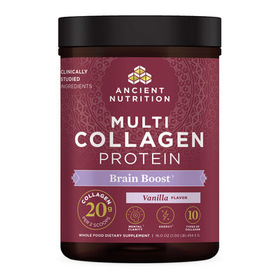 Multi Collagen Protein - Brain Boost Powder Vanilla product image