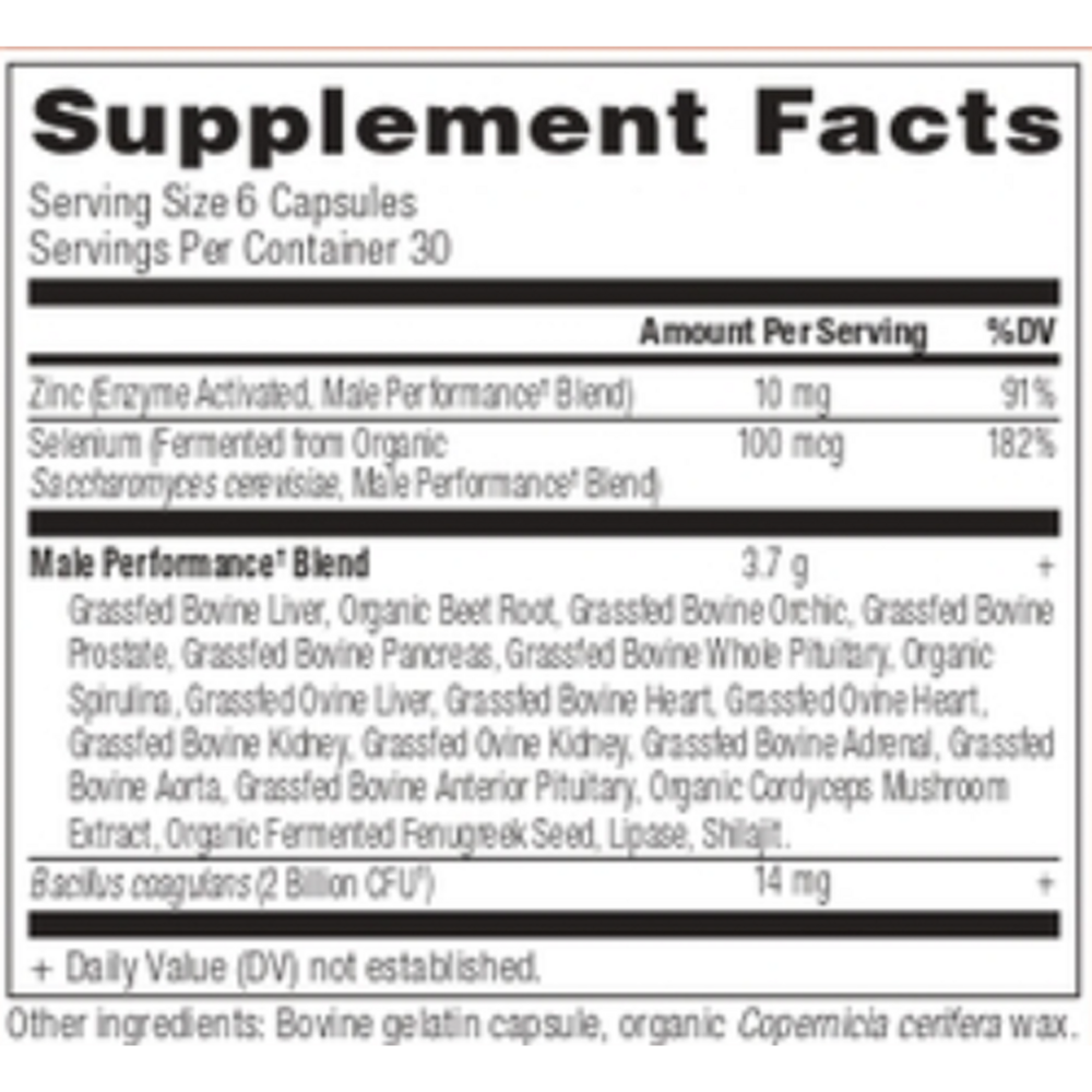 Product image for Male Performance.