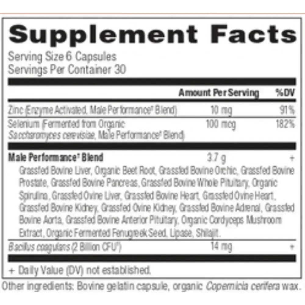 Product image for Male Performance.