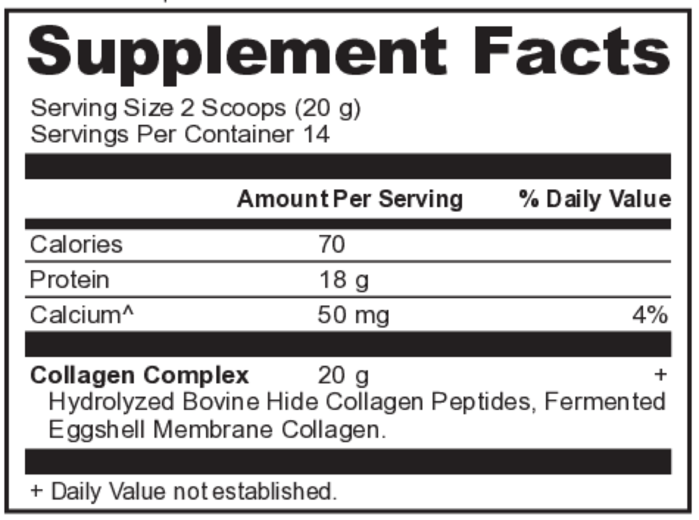 Product image for Collagen Peptides - Unflavored.