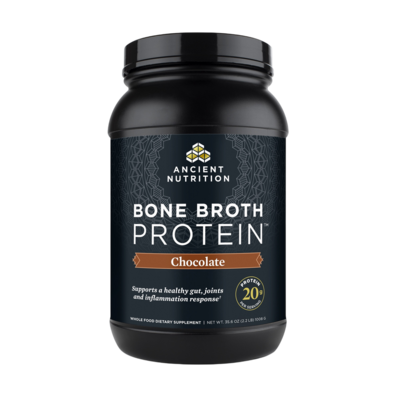Bone Broth Protein Chocolate 40srv 1008 Grams Bone Broth Protein Chocolate 40srv 1008 Grams