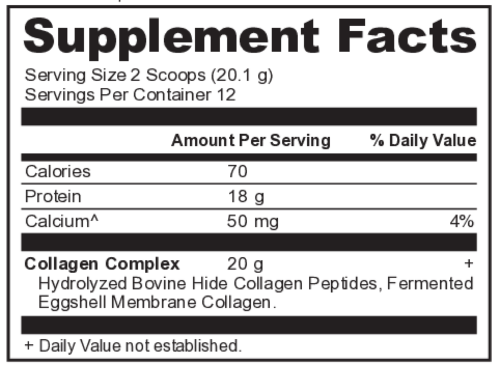 Product image for Collagen Peptides - Vanilla.