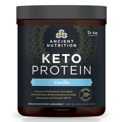 Keto Protein Vanilla 538.9 Grams
