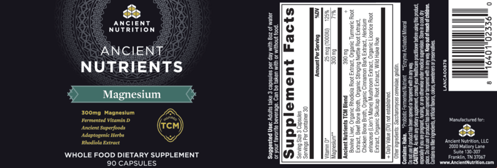 Product image for Magnesium.