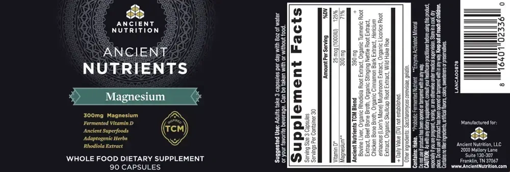Product image for Magnesium.