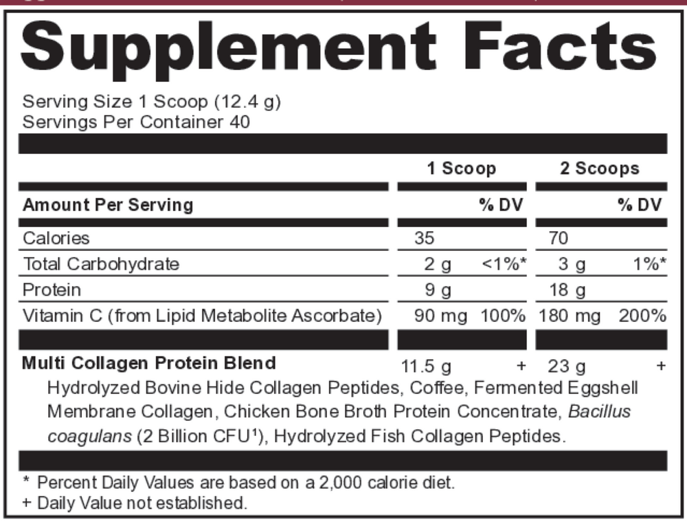Product image for Multi Collagen Protein, Cold Brew.