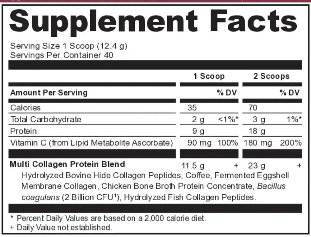Product image for Multi Collagen Protein, Cold Brew.