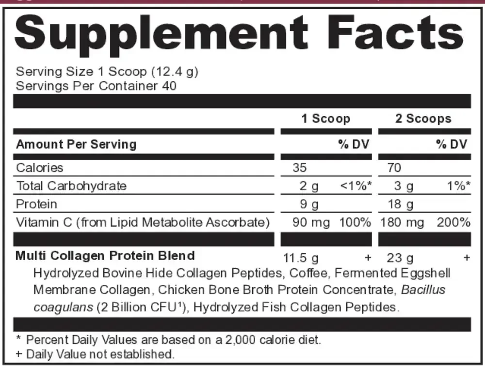 Product image for Multi Collagen Protein, Cold Brew.