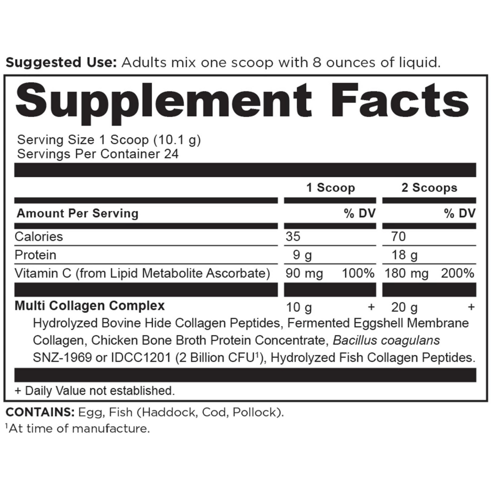 Product image for Multi Collagen Protein Powder.