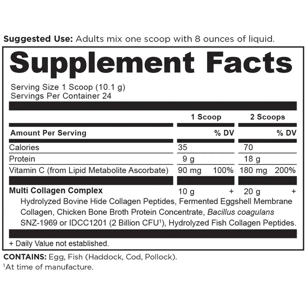Product image for Multi Collagen Protein Powder.