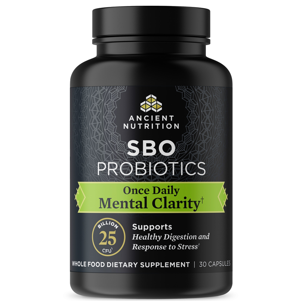 Product image for SBO Probiotics Mental Clarity.