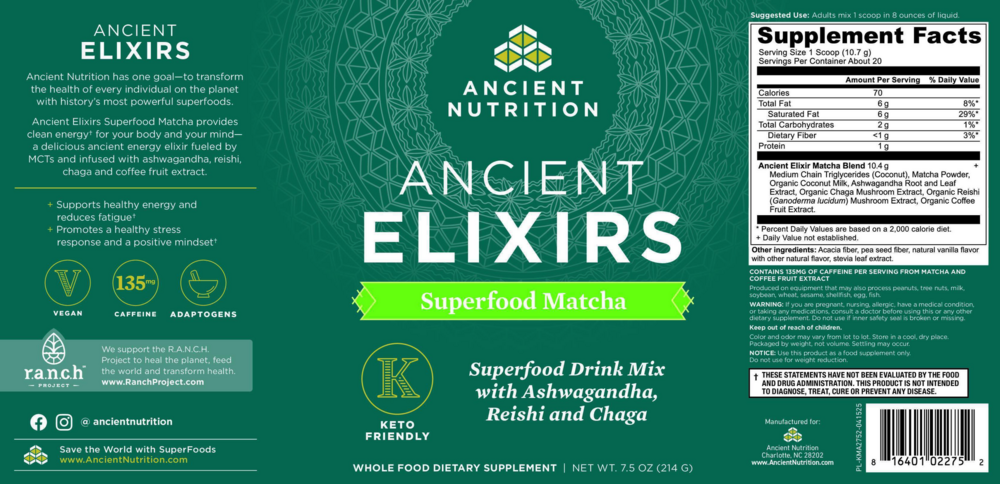 Product image for Superfood Matcha.