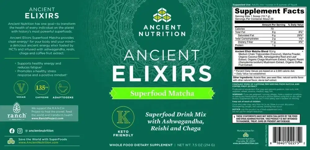 Product image for Superfood Matcha.